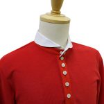 Detachable Collar Sweatshirt|Club Collar:White