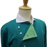 Detachable Collar & Cuffs Sweatshirt|Semi Spread Collar:White